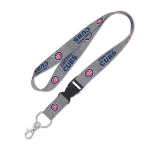 CHICAGO CUBS KEY CHAIN LANYARD W/ DETACHABLE BUCKLE 1" WIDE 22" LONG